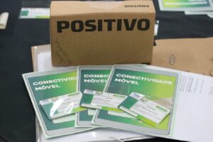 Programa Conectividade Móvel: mais de 410 mil chips e 28 mil tablets foram distribuídos em todo o estado pelo Governo de Goiás